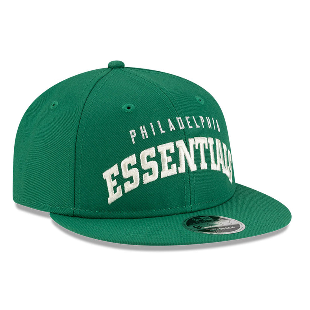 New Era x Fear of God Philadelphia Eagles Kelly Green 9FIFTY Retro Crown Snapback Cap