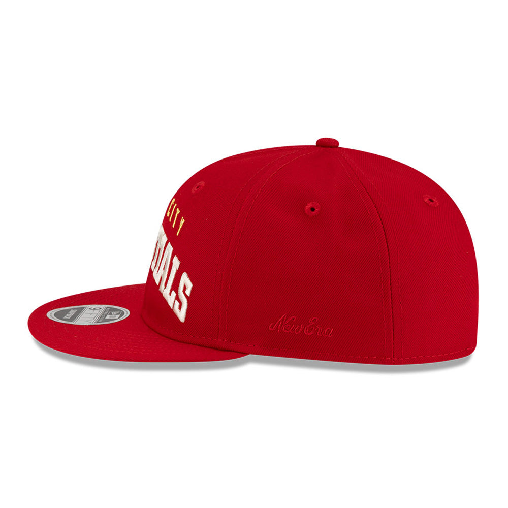 New Era x Fear of God Kansas City Chiefs Scarlet 9FIFTY Retro Crown Snapback Cap