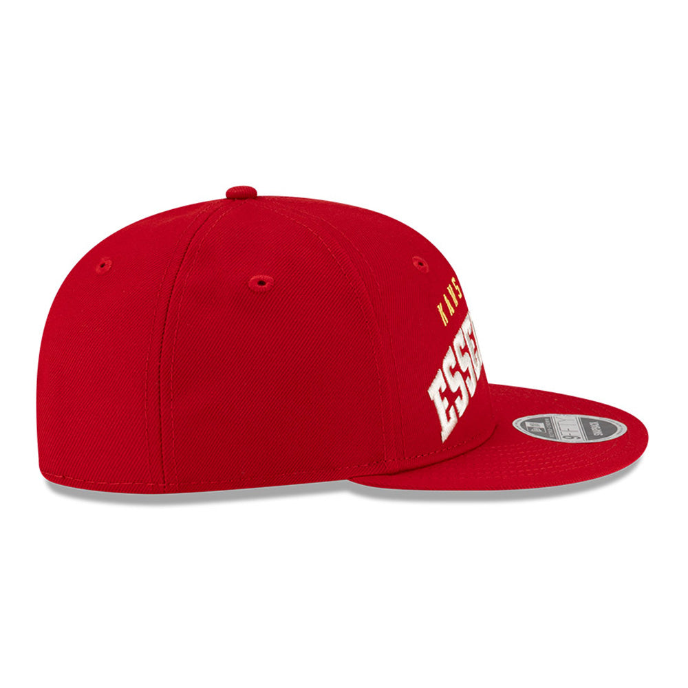 New Era x Fear of God Kansas City Chiefs Scarlet 9FIFTY Retro Crown Snapback Cap