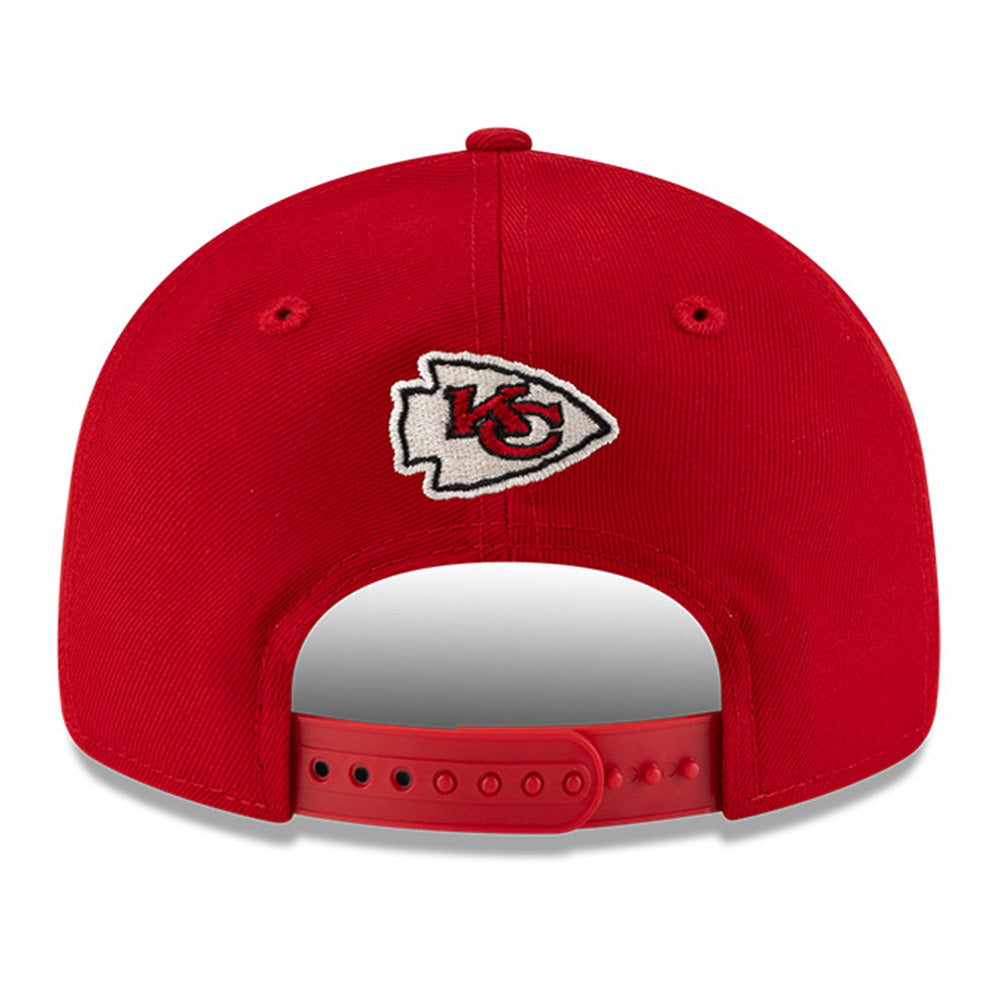 New Era x Fear of God Kansas City Chiefs Scarlet 9FIFTY Retro Crown Snapback Cap