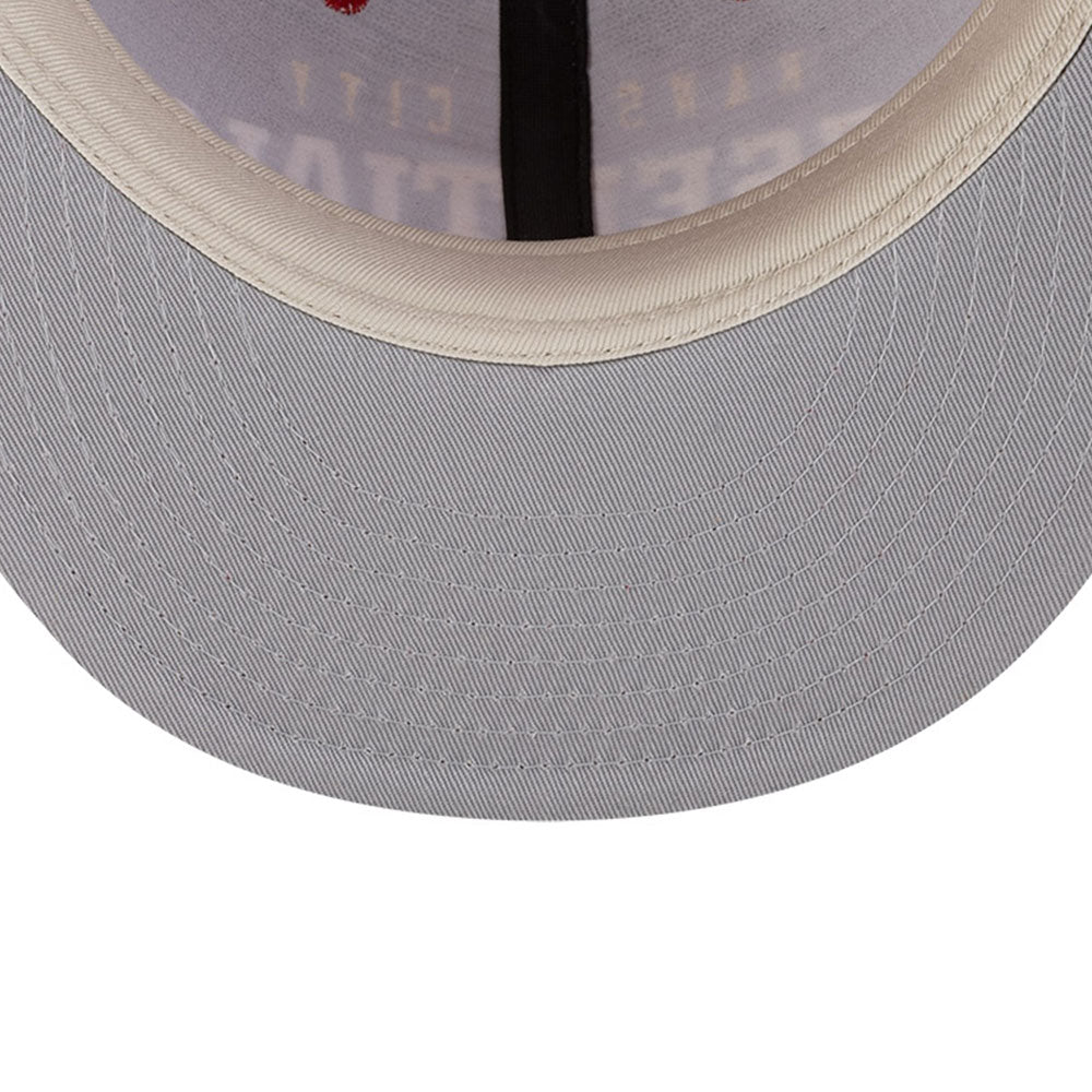 New Era x Fear of God Kansas City Chiefs Scarlet 9FIFTY Retro Crown Snapback Cap