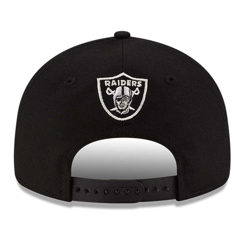 New Era x Fear of God Las Vegas Raiders Black 9FIFTY Retro Crown Snapback Cap