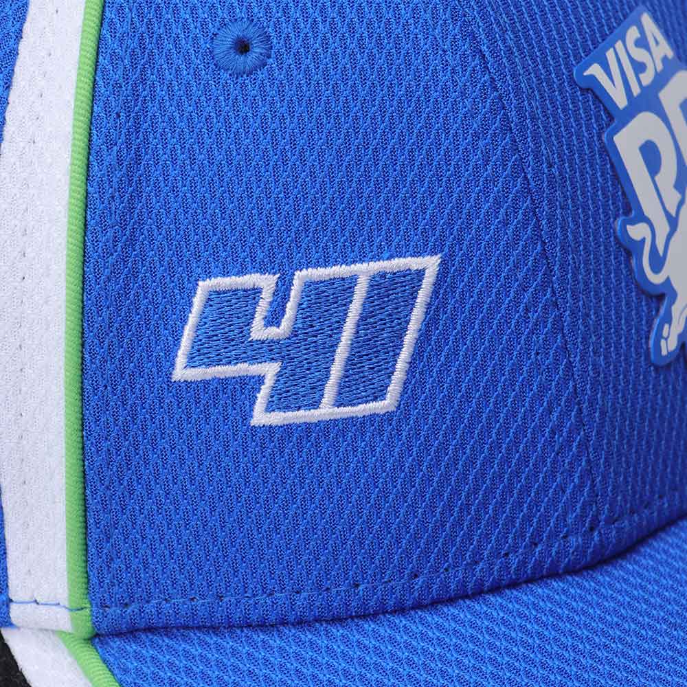 New Era Visa Cash App Racing Bulls Arvid Lindblad Blue 9FORTY Adjustable Cap
