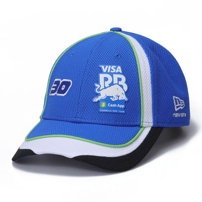 New Era Visa Cash App Racing Bulls Liam Lawson Blue 9FORTY Adjustable Cap