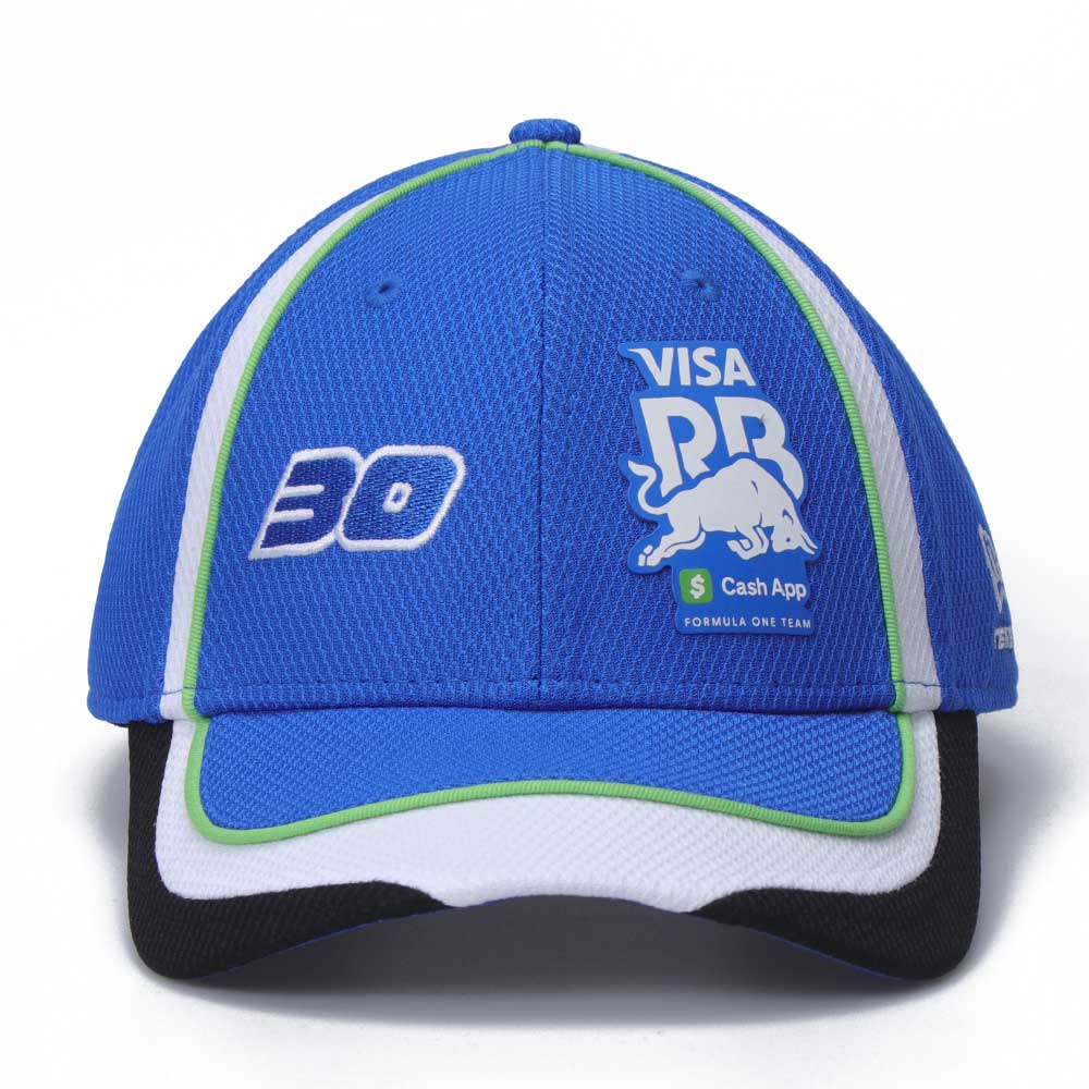 New Era Visa Cash App Racing Bulls Liam Lawson Blue 9FORTY Adjustable Cap
