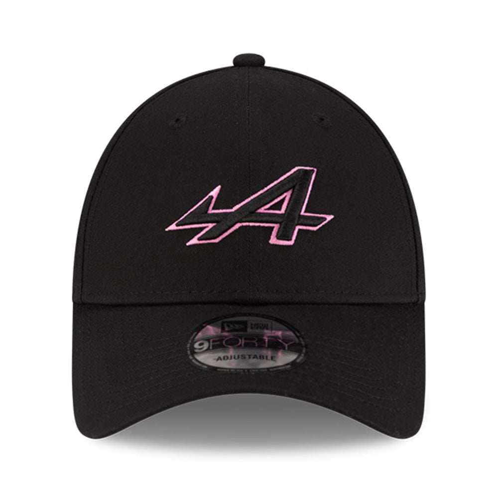 New Era BWT Alpine F1 Team Essential Black 9FORTY Adjustable Cap