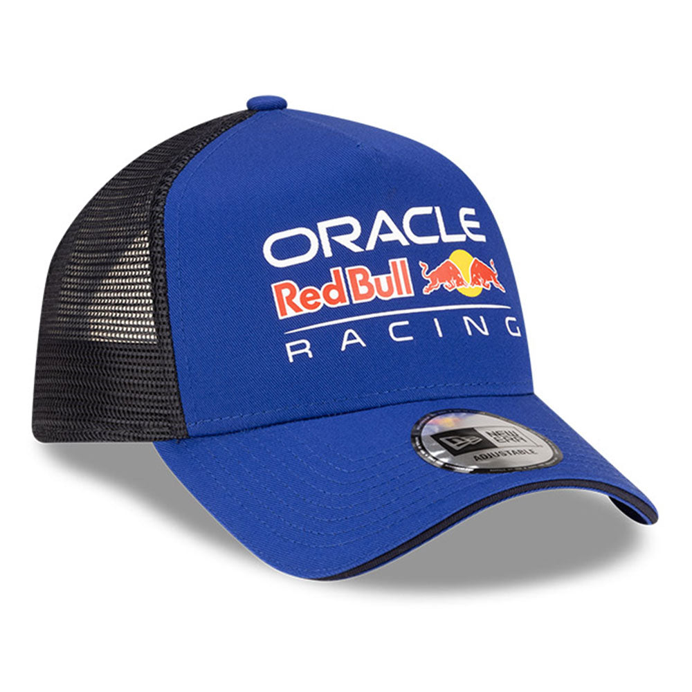 New Era Oracle Red Bull Racing Essential Dark Blue 9FORTY E-Frame Trucker Snapback Cap