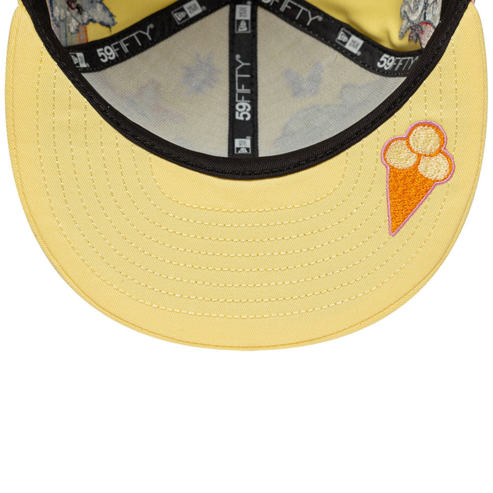 New Era x KENZO Embroidered Scene Soft Yellow 59FIFTY Fitted Cap (ONLINE EXCLUSIVE)