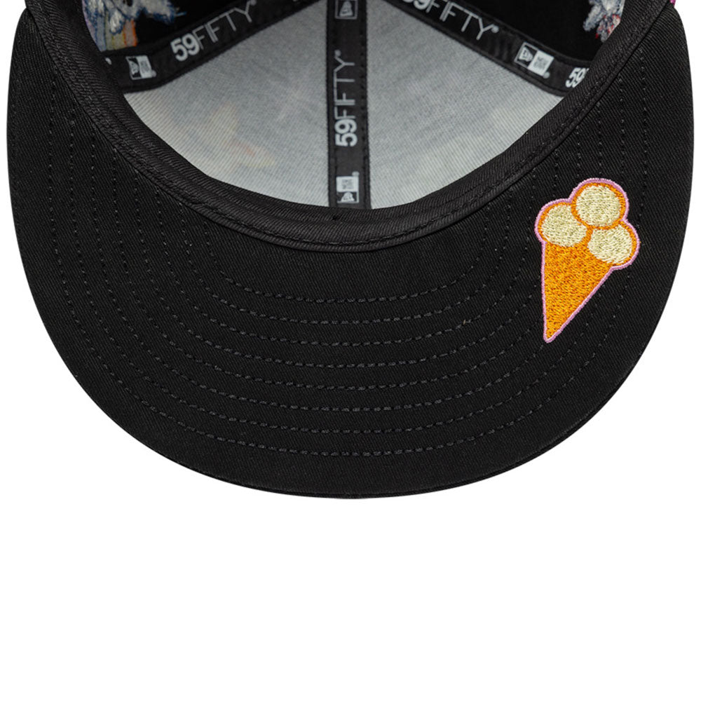 New Era x KENZO Embroidered Scene Black 59FIFTY Fitted Cap (ONLINE