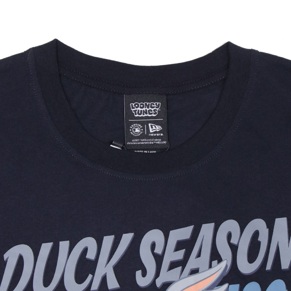 New Era x Looney Tunes New York Yankees Bugs Bunny And Daffy Duck Season Navy Short Sleeve T-Shirt