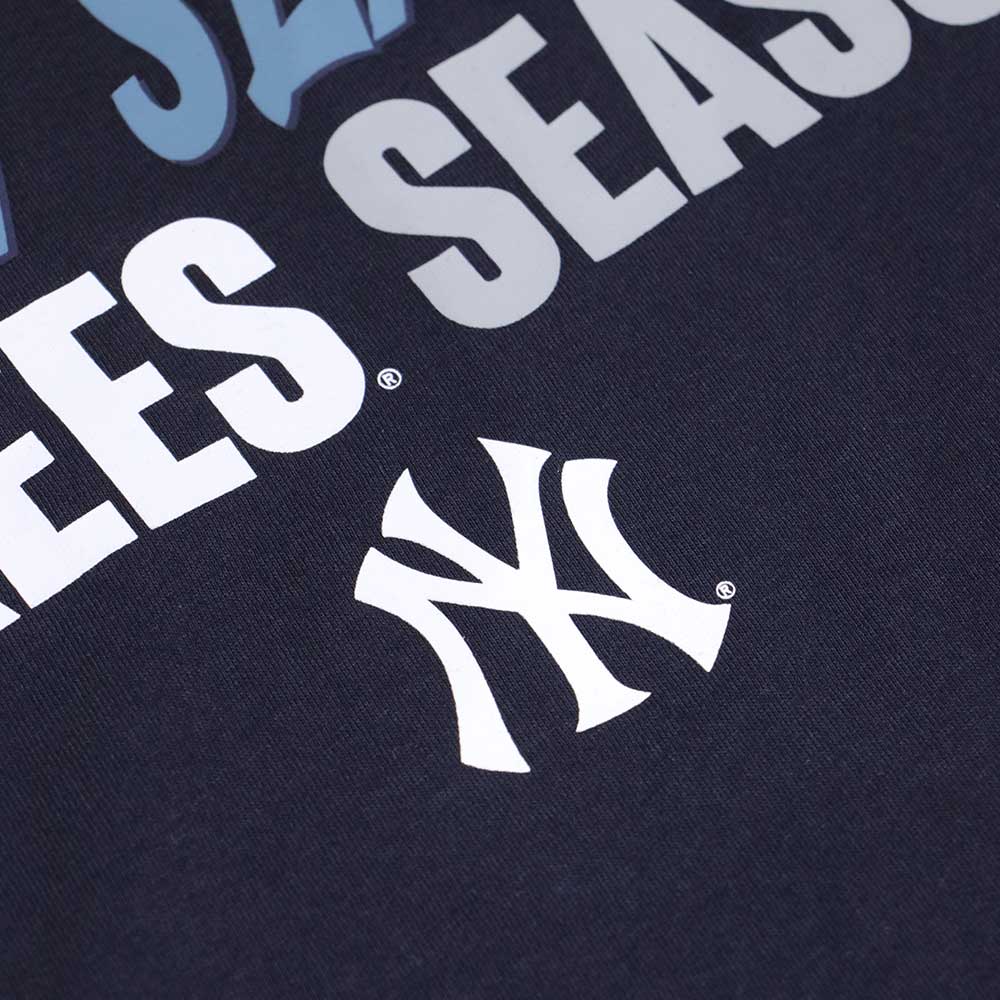 New Era x Looney Tunes New York Yankees Bugs Bunny And Daffy Duck Season Navy Short Sleeve T-Shirt