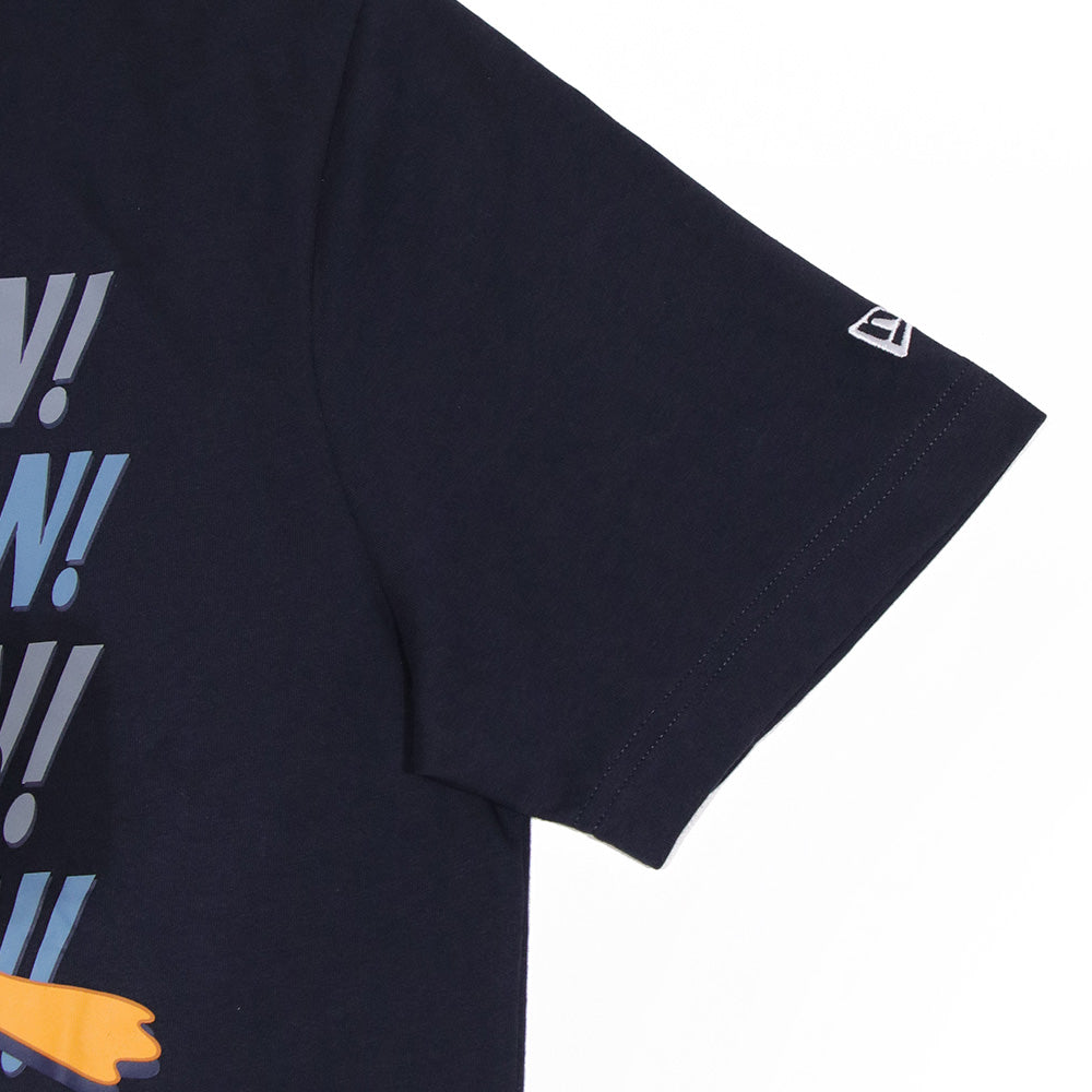 New Era x Looney Tunes New York Yankees Bugs Bunny And Daffy Duck Season Navy Short Sleeve T-Shirt