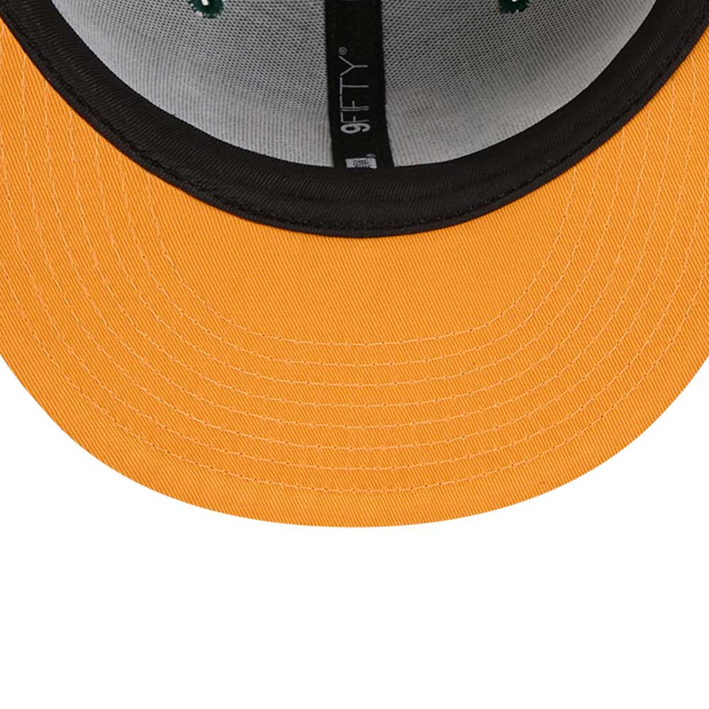 New Era x Looney Tunes Oakland Athletics Daffy Duck Swing Green 9FIFTY Snapback Cap