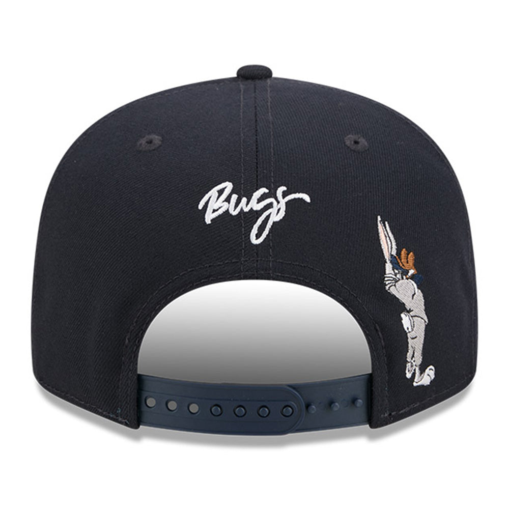 New Era x Looney Tunes New York Yankees Bugs Bunny Swing Navy 9FIFTY Snapback Cap
