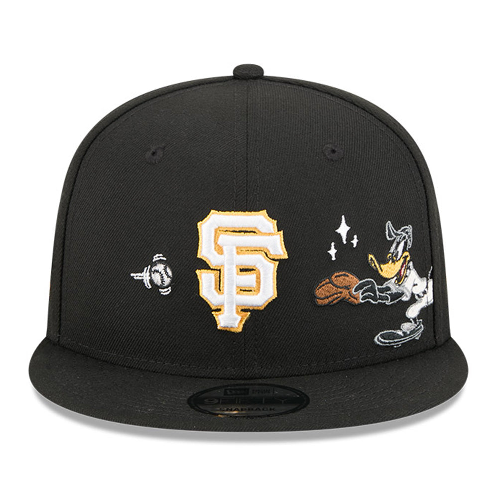 New Era x Looney Tunes San Francisco Giants Daffy Duck Catch Black 9FIFTY Snapback Cap