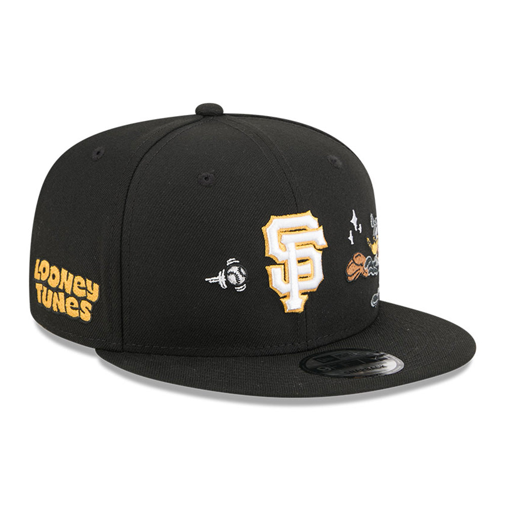 New Era x Looney Tunes San Francisco Giants Daffy Duck Catch Black 9FIFTY Snapback Cap