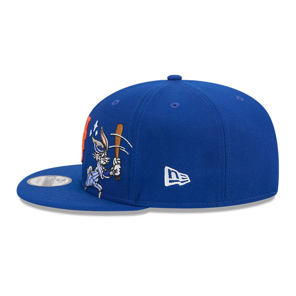 New Era x Looney Tunes New York Mets Bugs Bunny Swing Blue 9FIFTY Snapback Cap