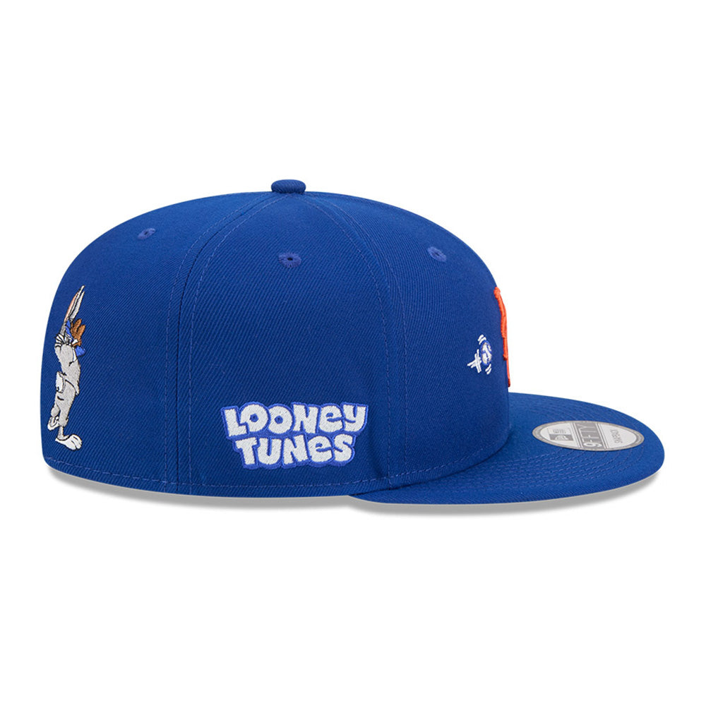 New Era x Looney Tunes New York Mets Bugs Bunny Swing Blue 9FIFTY Snapback Cap