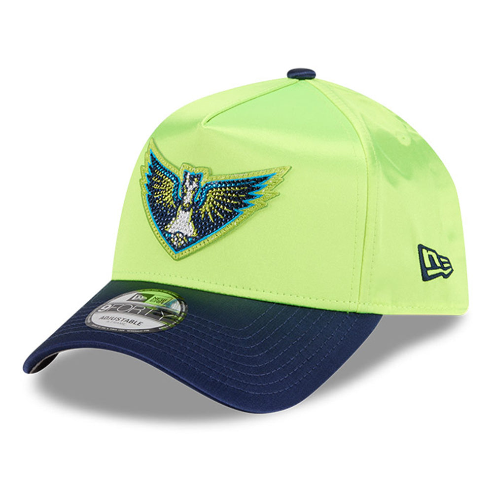 New Era Dallas Wings WNBA Draft Green 9FORTY A-Frame Snapback Cap
