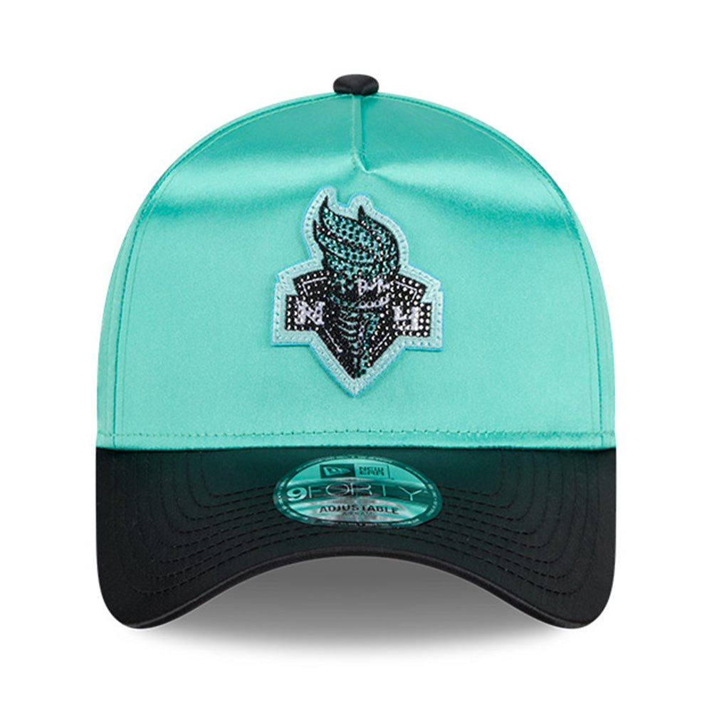New Era New York Liberty WNBA Draft Green 9FORTY A-Frame Snapback Cap