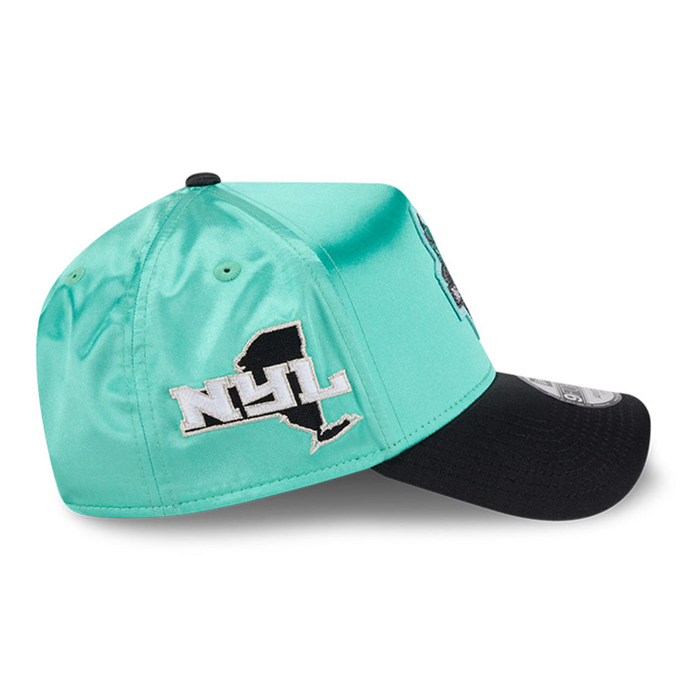 New Era New York Liberty WNBA Draft Green 9FORTY A-Frame Snapback Cap