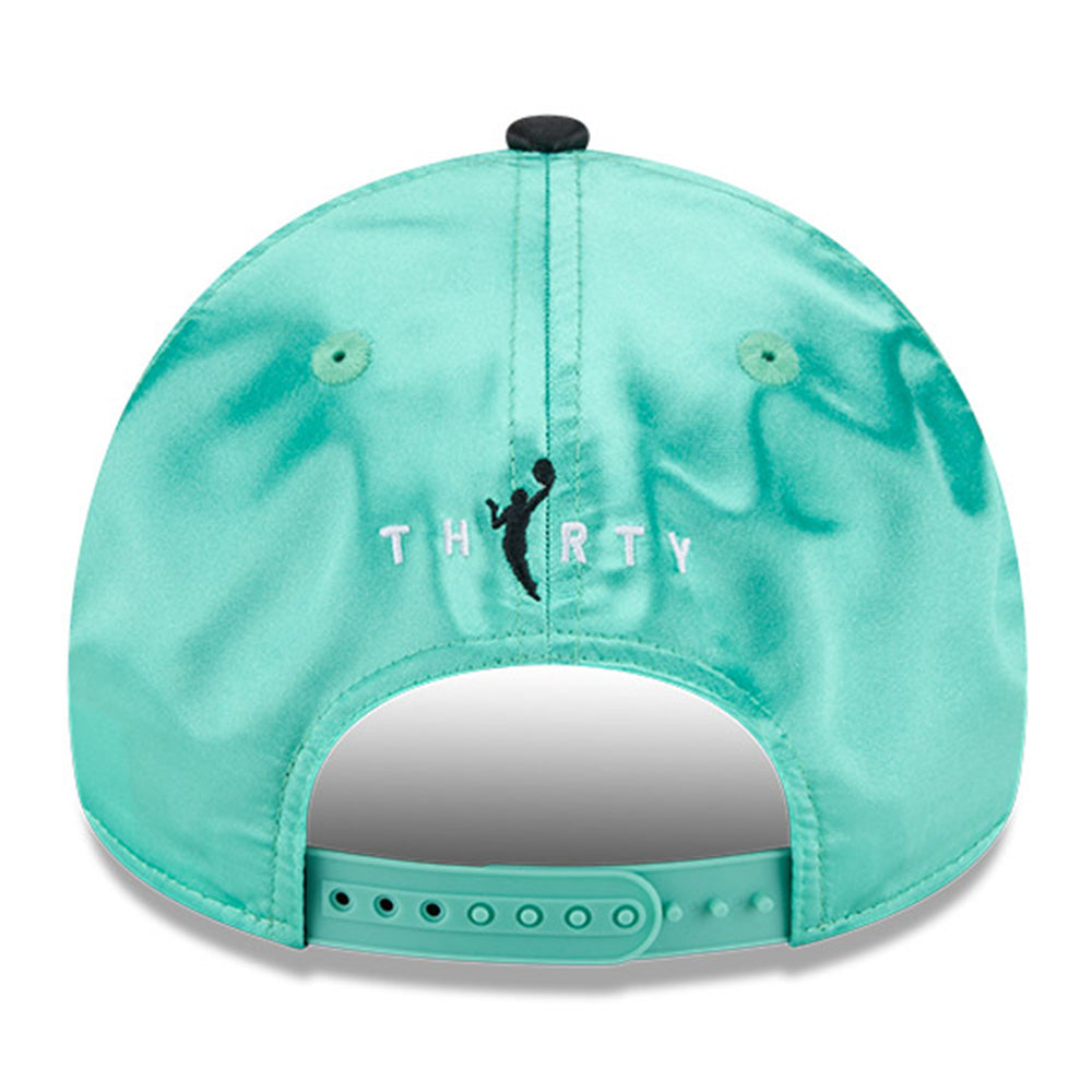 New Era New York Liberty WNBA Draft Green 9FORTY A-Frame Snapback Cap