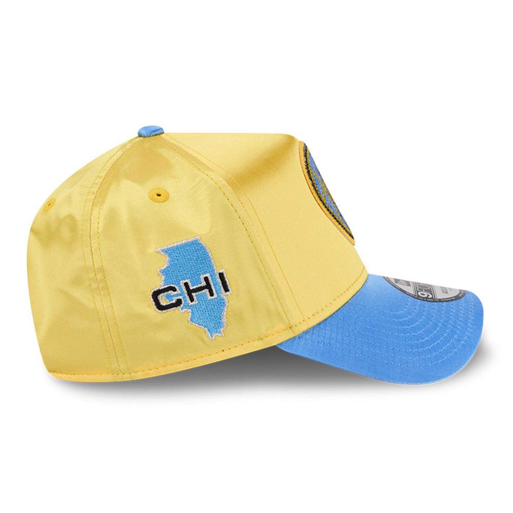 New Era Chicago Sky WNBA Draft Yellow 9FORTY A-Frame Snapback Cap