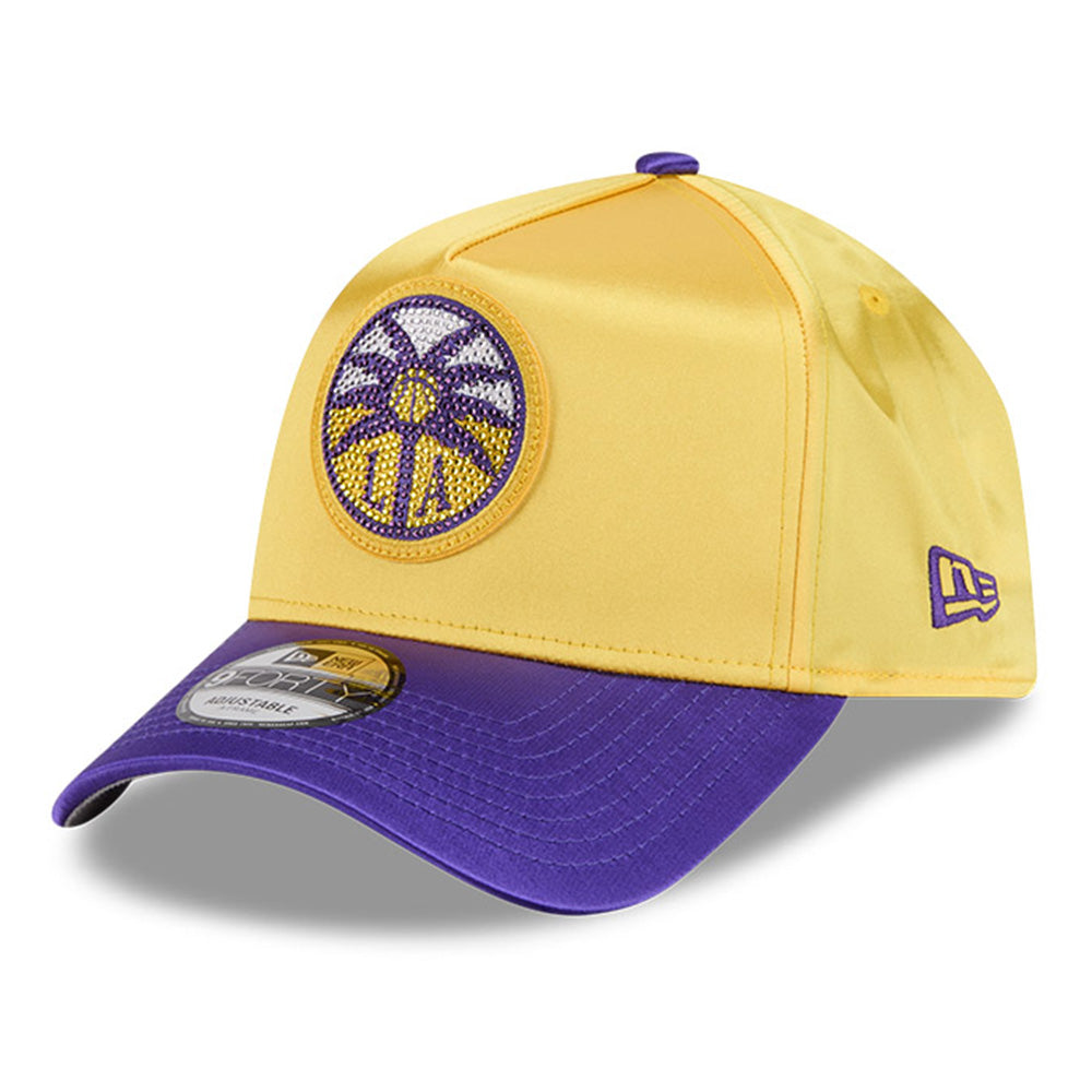 New Era Los Angeles Sparks WNBA Draft Yellow 9FORTY A-Frame Snapback Cap