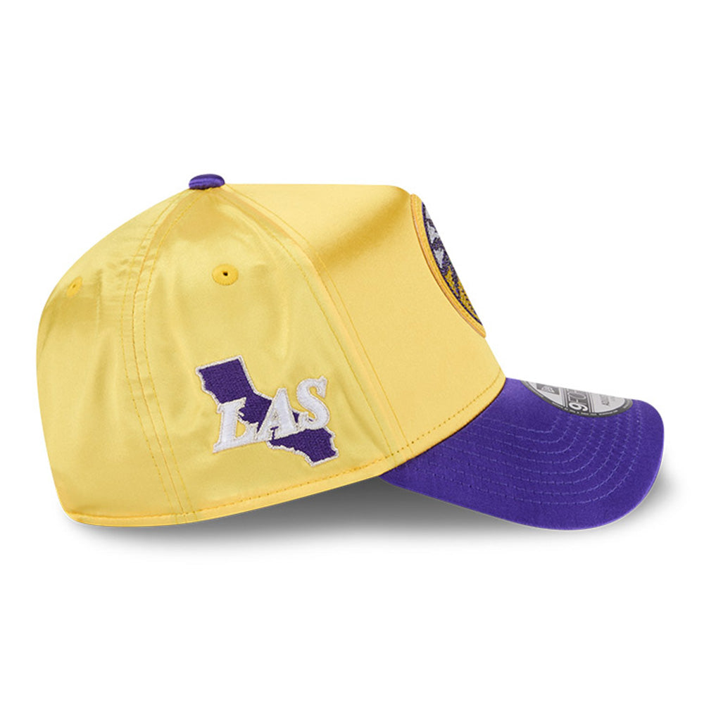 New Era Los Angeles Sparks WNBA Draft Yellow 9FORTY A-Frame Snapback Cap
