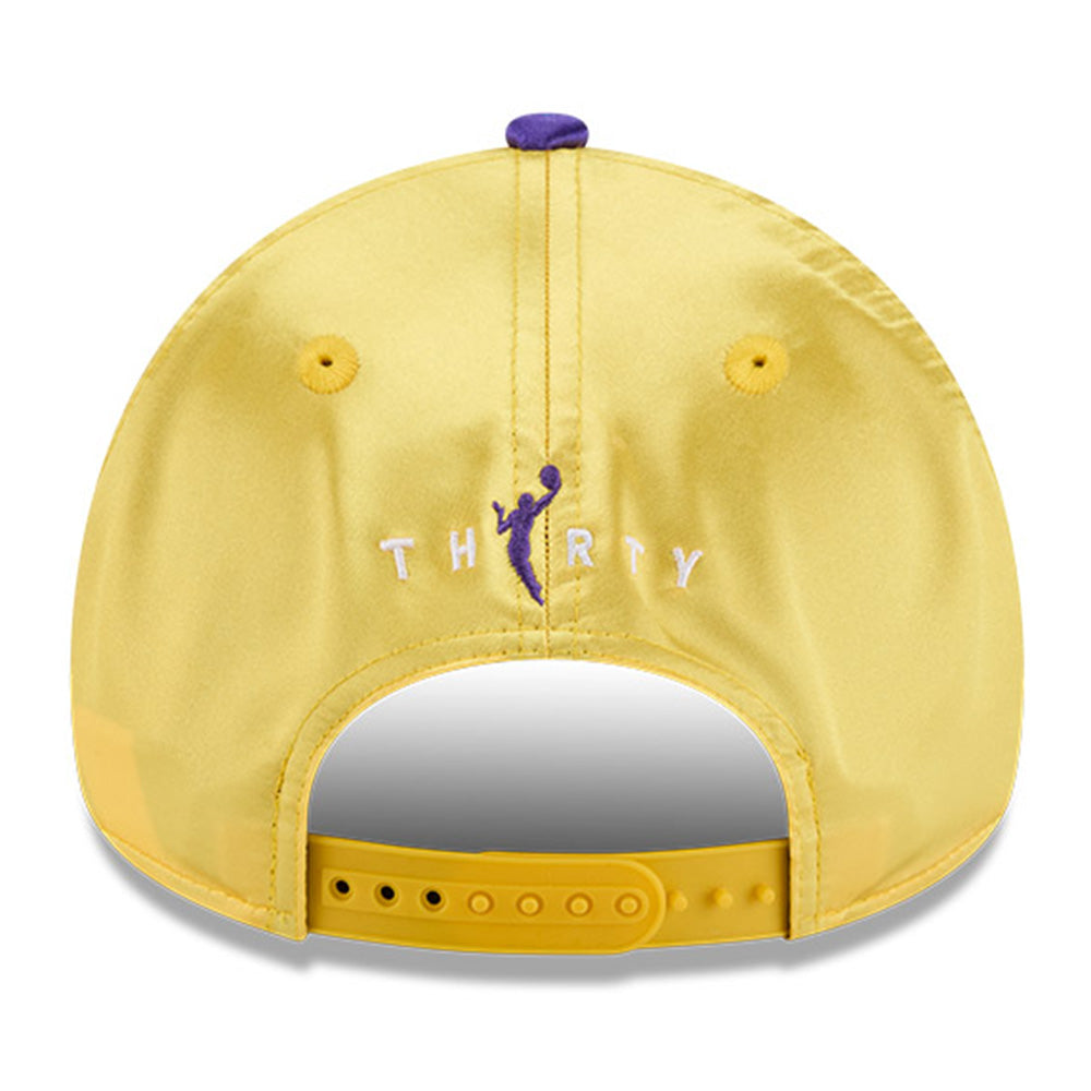 New Era Los Angeles Sparks WNBA Draft Yellow 9FORTY A-Frame Snapback Cap