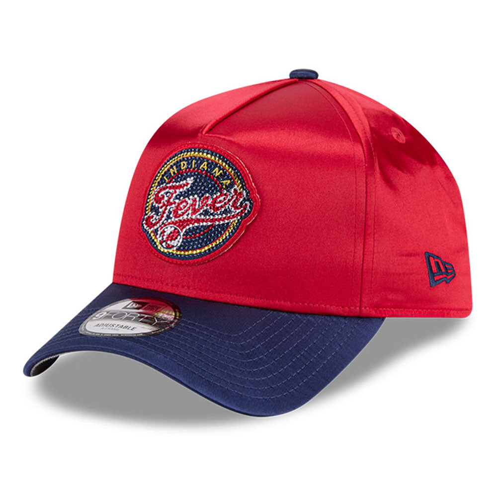 New Era Indiana Fever WNBA Draft Red 9FORTY A-Frame Snapback Cap