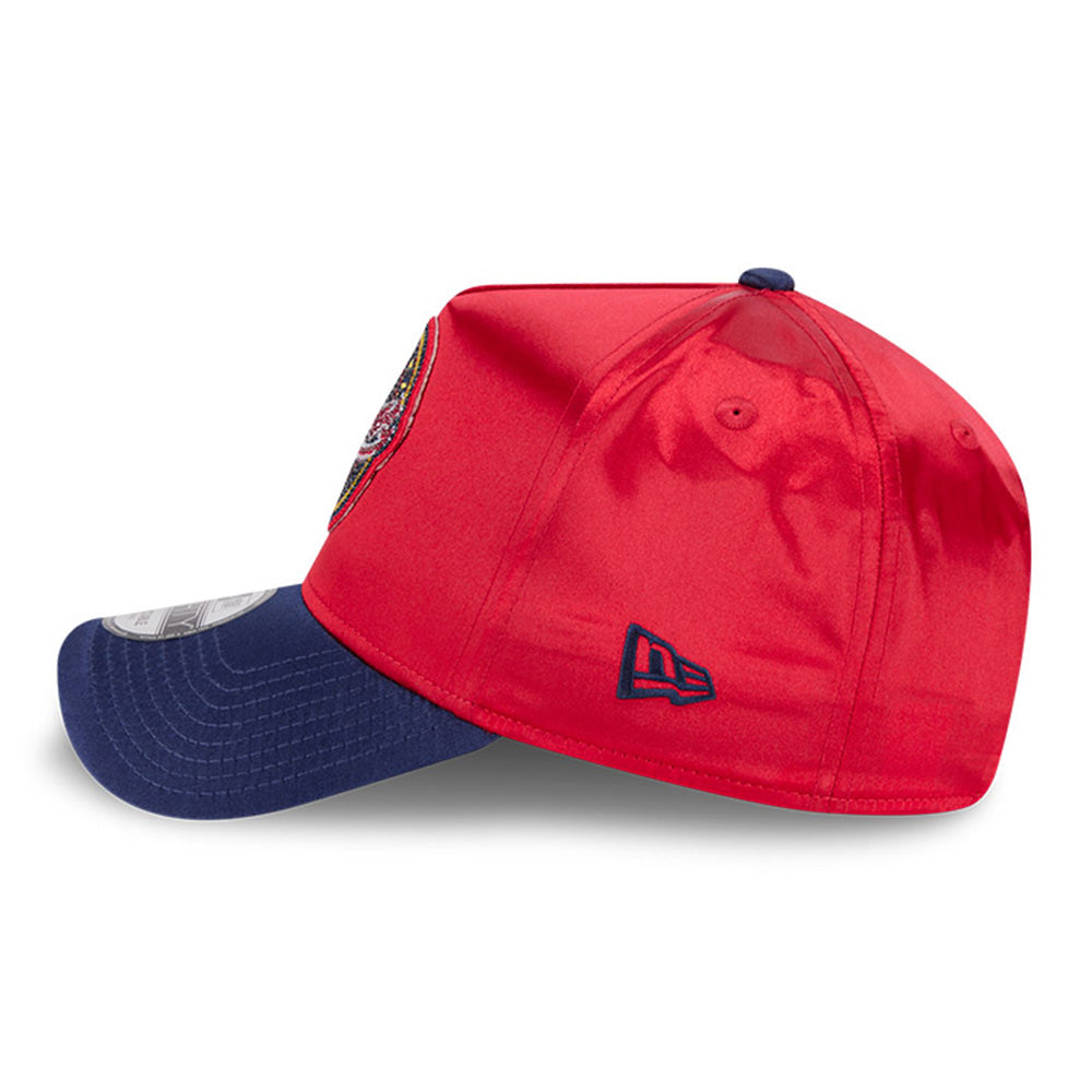 New Era Indiana Fever WNBA Draft Red 9FORTY A-Frame Snapback Cap
