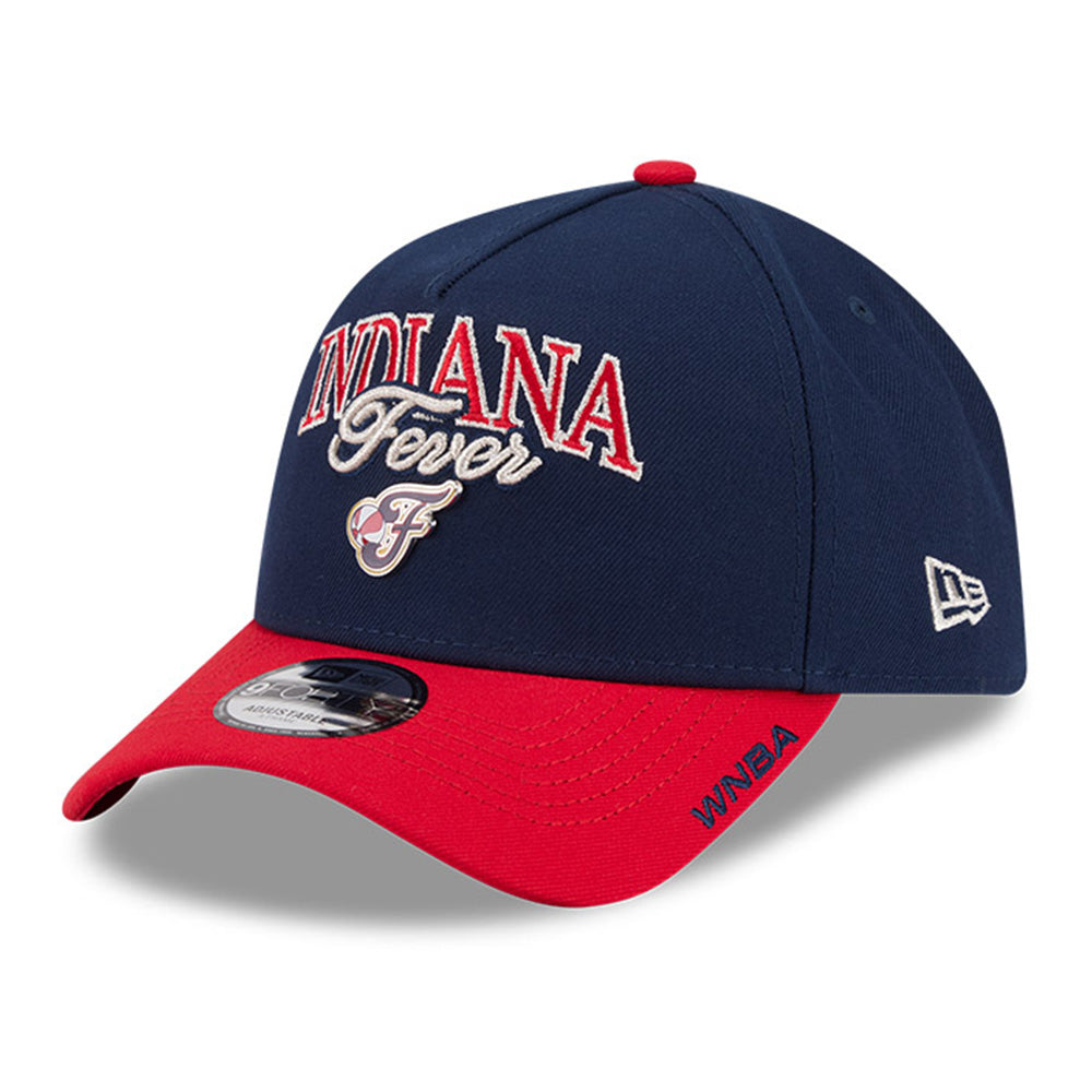 New Era Indiana Fever WNBA Tip Off OTC 9FORTY A-Frame Adjustable Cap