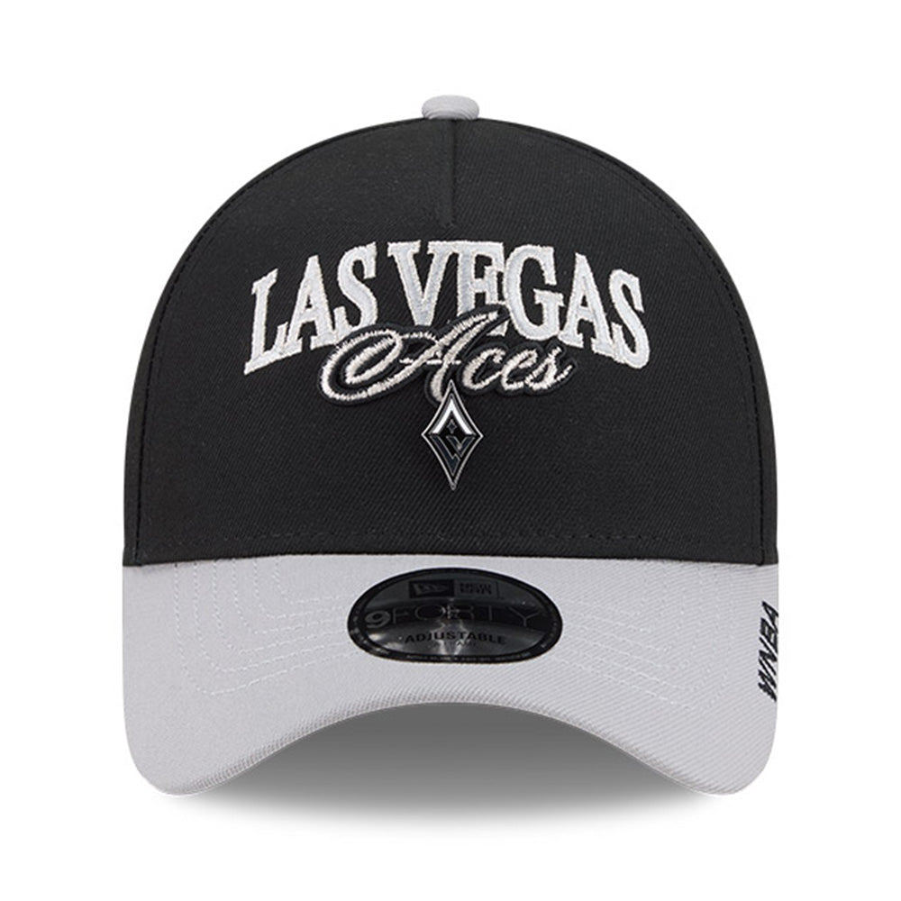 New Era Las Vegas Aces WNBA Tip Off OTC 9FORTY A-Frame Adjustable Cap