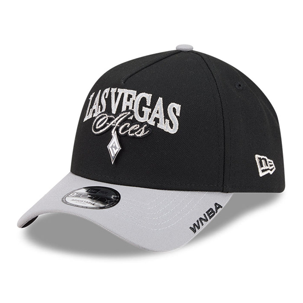 New Era Las Vegas Aces WNBA Tip Off OTC 9FORTY A-Frame Adjustable Cap