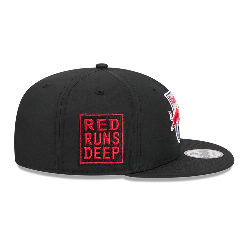 New York Red Bulls Football Club Jersey Black 9FIFTY Snapback Cap