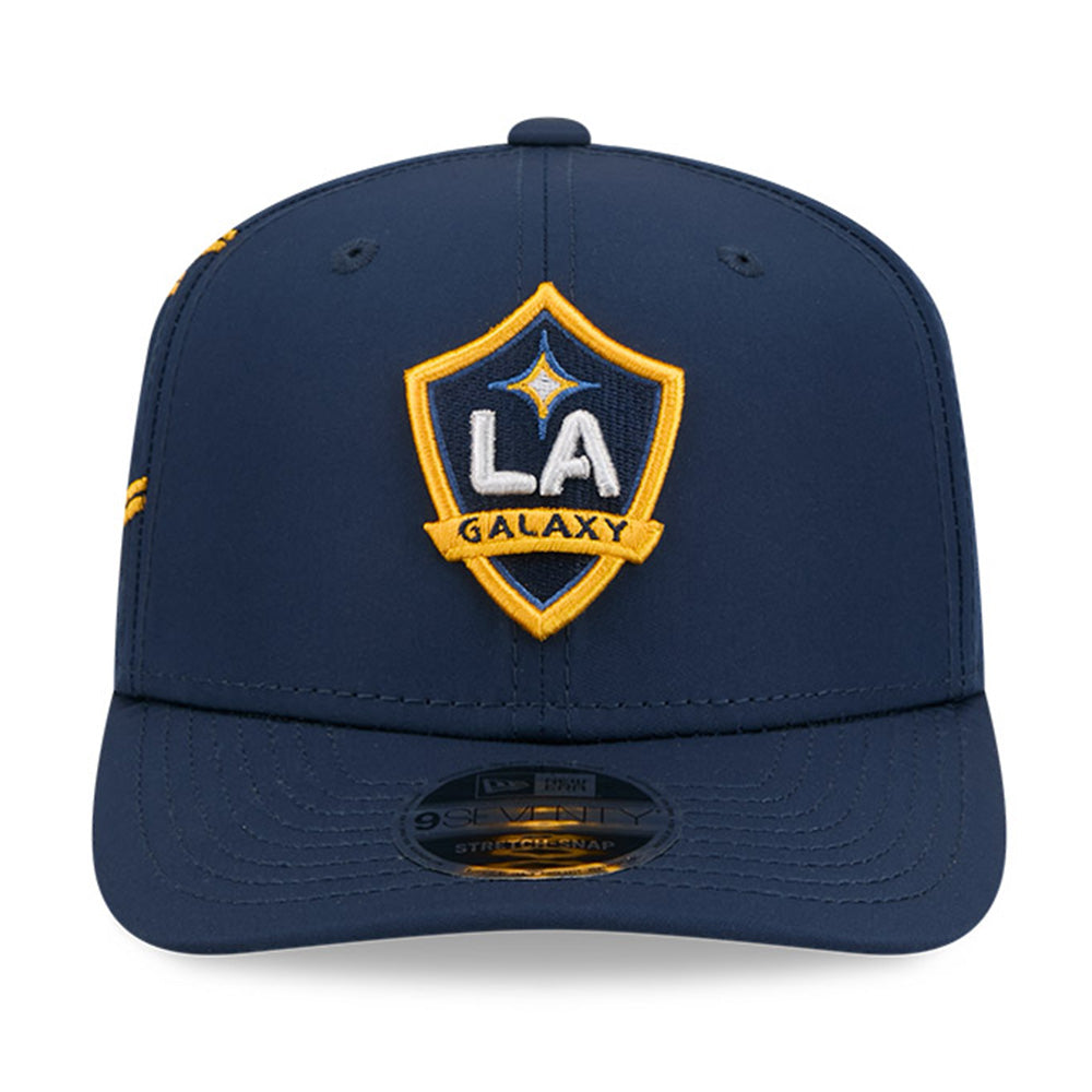 Los Angeles Galaxy Football Club Jersey Hook Navy 9SEVENTY Stretch Snapback Cap