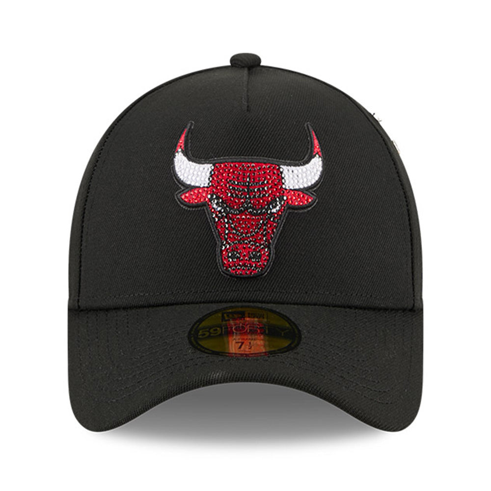 New Era Chicago Bulls NBA Draft 2026 Black 59FORTY A-Frame Fitted Cap