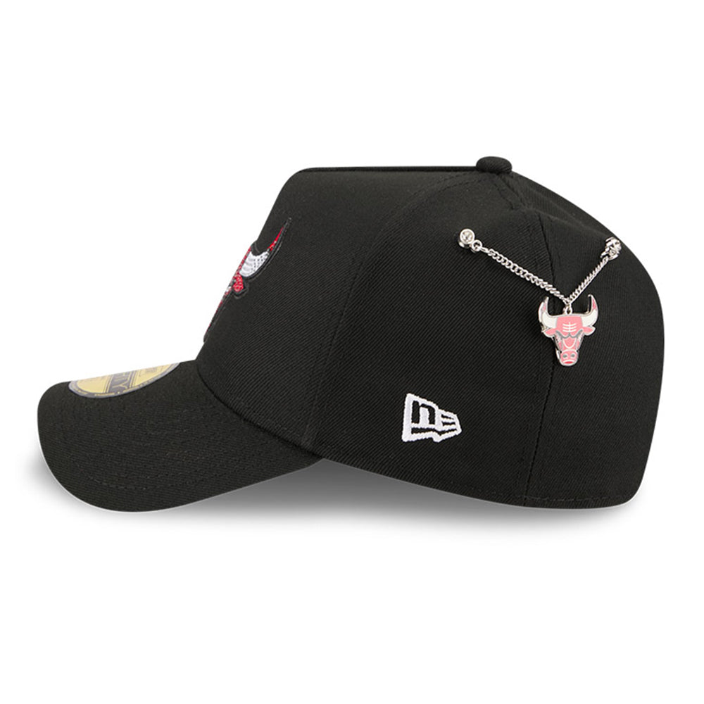 New Era Chicago Bulls NBA Draft 2026 Black 59FORTY A-Frame Fitted Cap