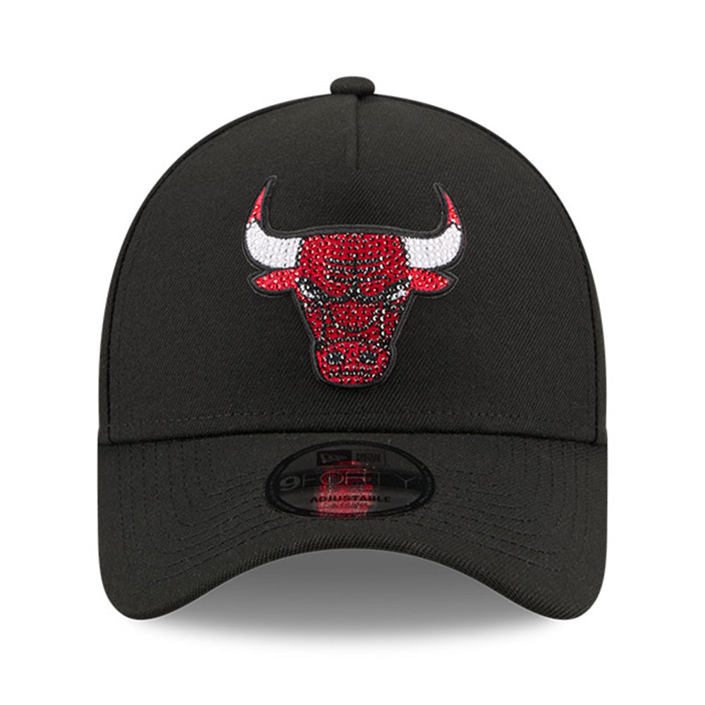New Era Chicago Bulls NBA Draft 2026 Black 9FORTY A-Frame Adjustable Cap