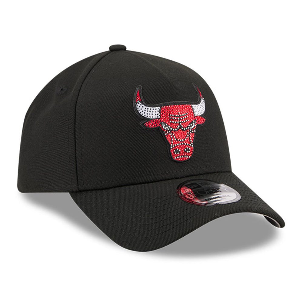 New Era Chicago Bulls NBA Draft 2026 Black 9FORTY A-Frame Adjustable Cap