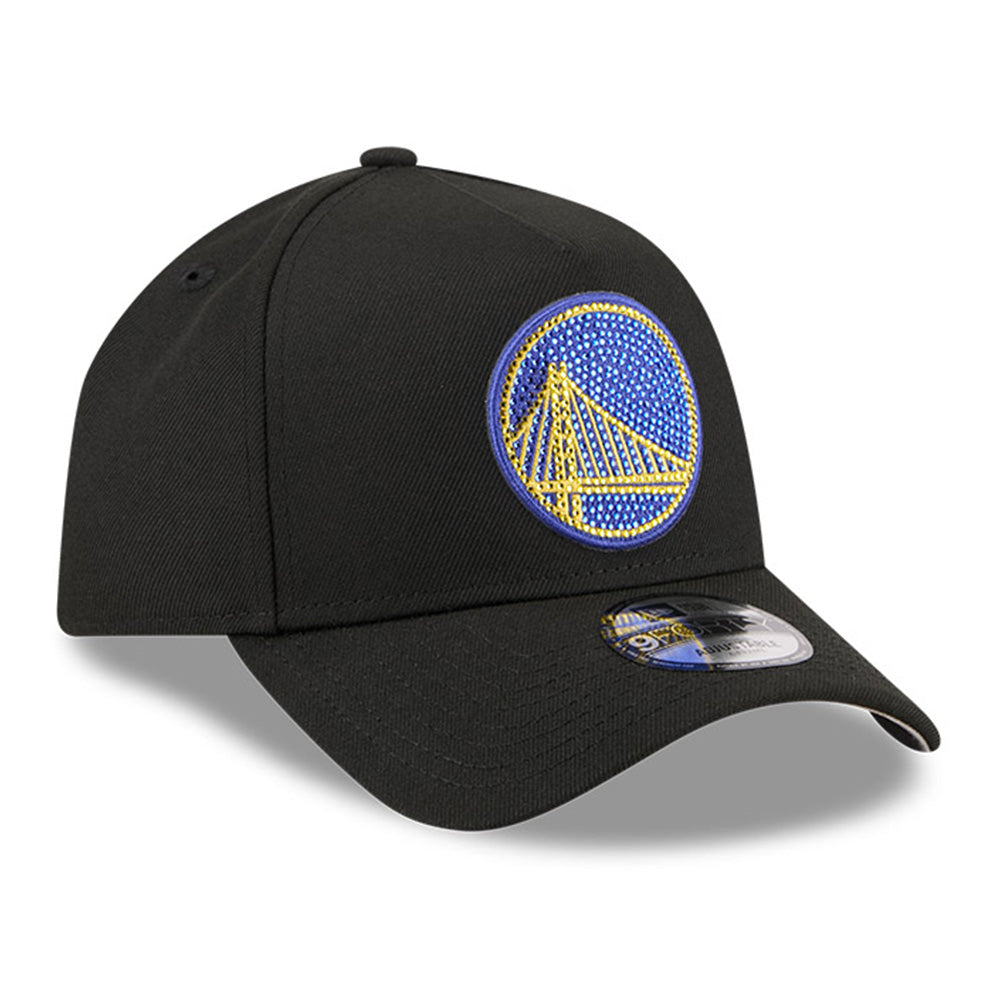New Era Golden State Warriors NBA Draft 2026 Black 9FORTY A-Frame Adjustable Cap