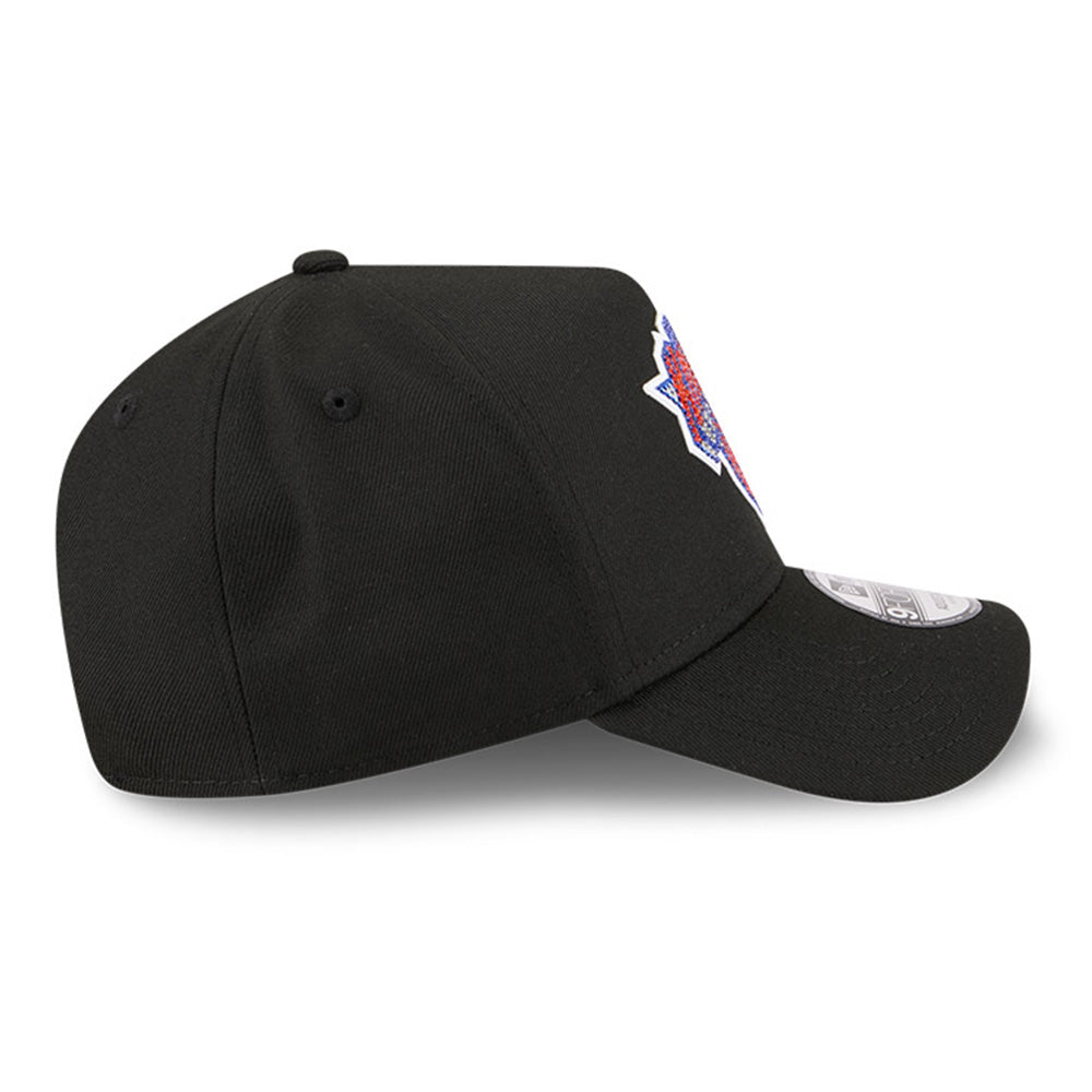 New Era New York Knicks NBA Draft 2026 Black 9FORTY A-Frame Adjustable Cap