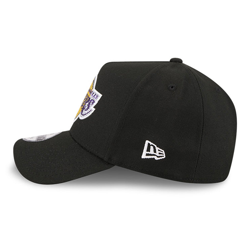 New Era Los Angeles Lakers NBA Draft 2026 Black 9FORTY A-Frame Adjustable Cap