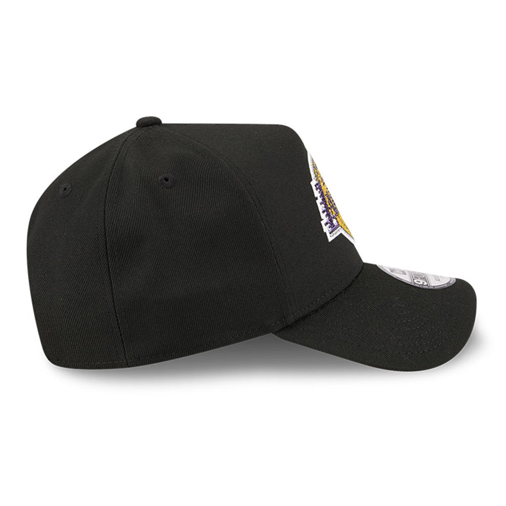 New Era Los Angeles Lakers NBA Draft 2026 Black 9FORTY A-Frame Adjustable Cap