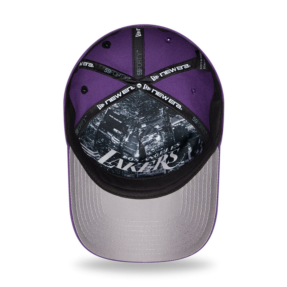 New Era Los Angeles Lakers NBA Draft 2026 OTC 59FORTY A-Frame Fitted Cap