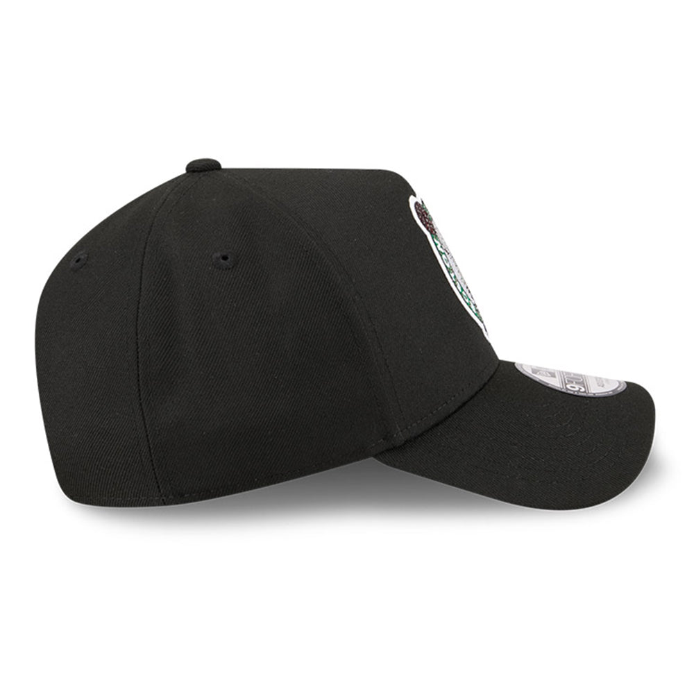 New Era Boston Celtics NBA Draft 2026 Black 9FORTY A-Frame Adjustable Cap