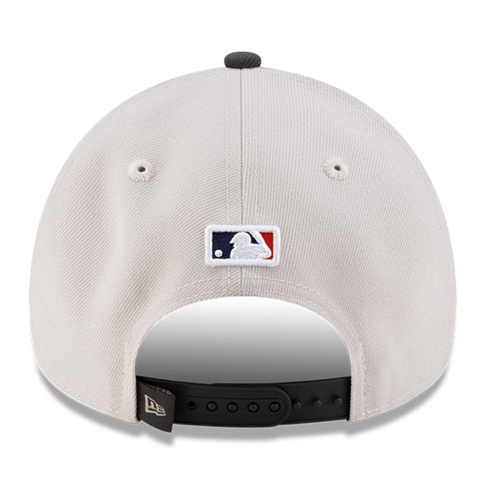 Los Angeles Dodgers MLB World Series Champion 2025 White Black 9FORTY Adjustable Cap (PREORDER)