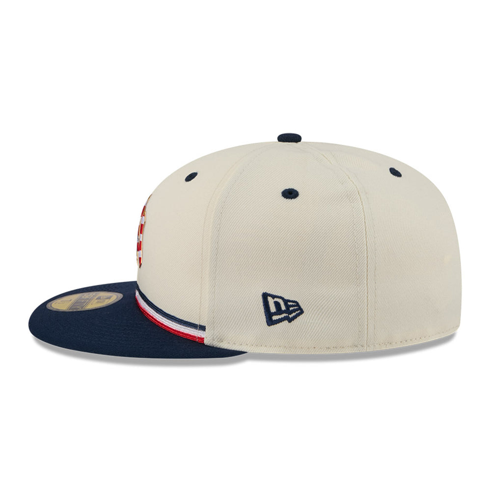 New Era New York Yankees 4th of July Chrome White 59FIFTY Fitted Cap