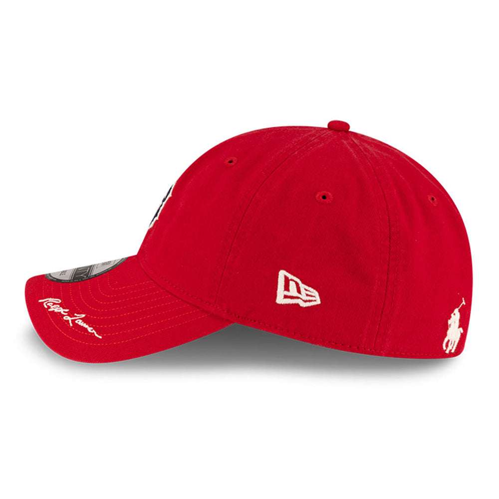 New Era Boston Red Sox x Ralph Lauren SS26 Red 9TWENTY Adjustable Cap ( Limited & Exclusive )